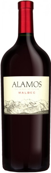 Вино Catena Zapata, "Alamos" Malbec, Mendoza, 2015, 1.5 л