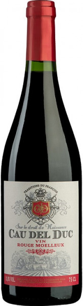 Вино "Cau del Duc" Rouge Moelleux
