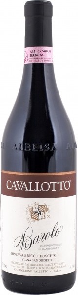 Вино Cavallotto Barolo Riserva Bricco Boschis Vigna San Giuseppe DOCG 2003