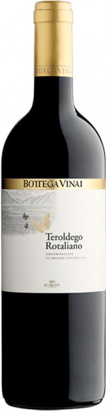 Вино Cavit, "Bottega Vinai" Teroldego Rotaliano DOC, 2016