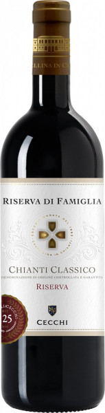 Вино Cecchi, "Riserva di Famiglia" Chianti Classico DOCG Riserva, 2015