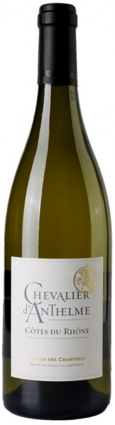 Вино Cellier des Chartreux, "Chevalier d'Anthelme" Blanc, Cotes du Rhone AOP, 2016