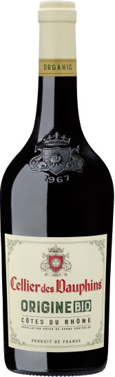 Вино Cellier des Dauphins, Origine Bio Rouge Cotes du Rhone AOC, 2018