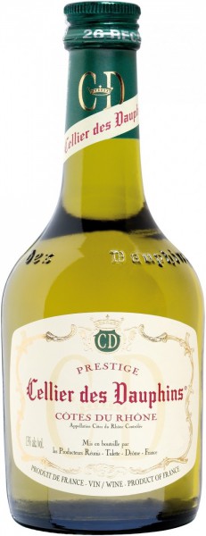 Вино Cellier des Dauphins, "Prestige" Blanc, Cotes du Rhone AOC, 0.25 л