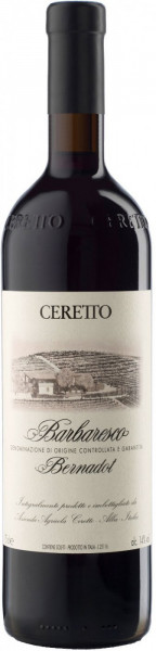 Вино Ceretto, Barbaresco "Bernardot" DOCG, 2012