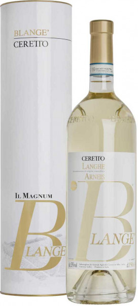 Вино Ceretto, Langhe Arneis "Blange" DOC, 2016, gift box, 1.5 л