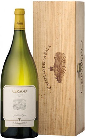 Вино "Cervaro della Sala", Umbria IGT, 2009, wooden box, 1.5 л