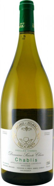 Вино Chablis AOC "Vieilles Vignes", 2003, 1.5 л