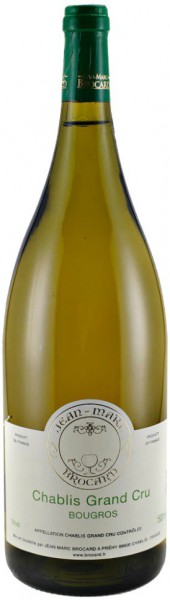 Вино Chablis Grand Cru AOC "Bougros", 2008, 1.5 л