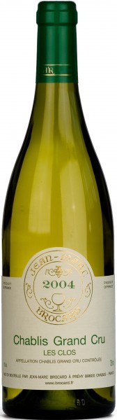 Вино Chablis Grand Cru AOC Le Clos 2004, 1.5 л