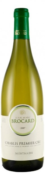 Вино Chablis Premier Cru AOC Montmains 2007, 1.5 л