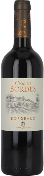 Вино "Chai de Bordes" Rouge, Bordeaux AOC, 2015