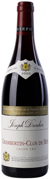 Вино Chambertin-Clos de Beze Grand Cru, 2000