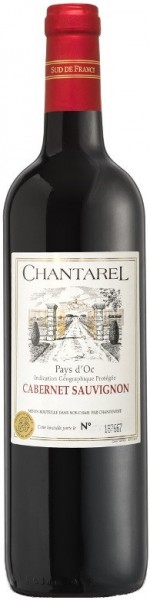 Вино Chantarel, Cabernet Sauvignon VdP, 2016