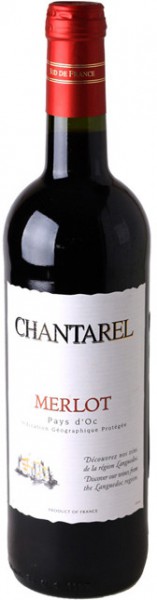 Вино Chantarel, Merlot VdP, 2015