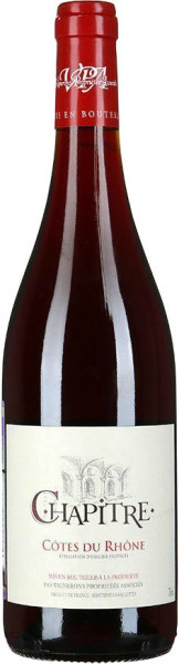 Вино "Chapitre" Rouge, Cotes du Rhone AOP