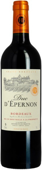 Вино Charles Yung et Fils, "Duc d'Epernon", Bordeaux AOC