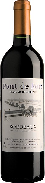 Вино Charles Yung et Fils, "Pont de Fort", Bordeaux AOC, 2013