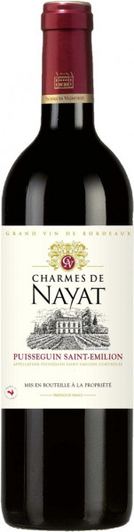 Вино Charmes de Nayat, Puisseguin Saint-Emilion AOC, 2018