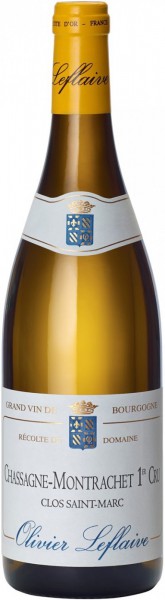 Вино Chassagne-Montrachet 1er Cru AOC "Clos Saint Marc", 2010