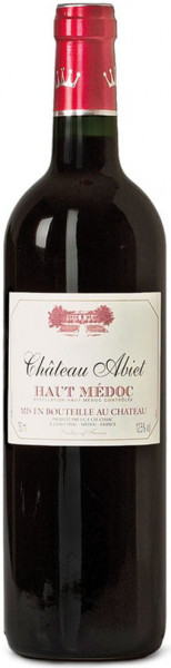 Вино Chateau Abiet, Haut-Medoc AOC, 2015