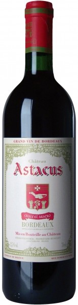 Вино Chateau Astacus Bordeaux AOC 2004