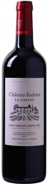 Вино Chateau Badette, "La Cabane", Saint-Emilion Grand Cru AOC, 2012