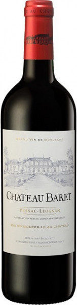 Вино "Chateau Baret" Rouge, Pessac-Leognan AOC, 2017