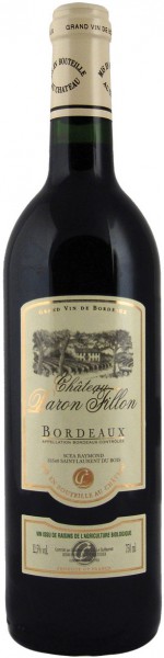 Вино Chateau Baron Fillon Rouge Bordeaux AOC 2009