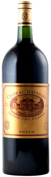Вино Chateau Batailley, Pauillac AOC Grand Cru Classe, 2011, 1.5 л