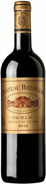 Вино Chateau Batailley, Pauillac AOC Grand Cru Classe, 2012