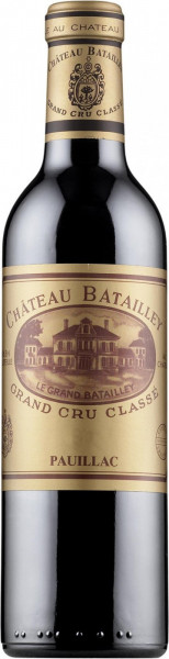 Вино Chateau Batailley, Pauillac AOC Grand Cru Classe, 2017, 375 мл