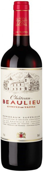 Вино "Chateau Beaulieu" Comtes de Tastes, 2014