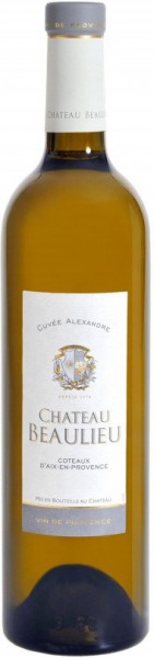 Вино Chateau Beaulieu, "Cuvee Alexandre" Blanc, Coteaux d’Aix-en-Provence AOC