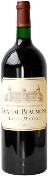 Вино Chateau Beaumont, Haut-Medoc AOC Cru Bourgeois Superieur, 2013, 1.5 л