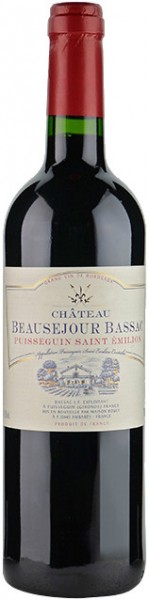Вино Chateau Beausejour Bassac, Puisseguin Saint-Emilion AOC