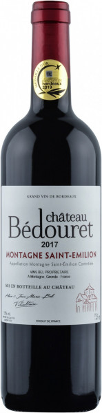 Вино Chateau Bedouret, Montagne Saint-Emilion AOC, 2017