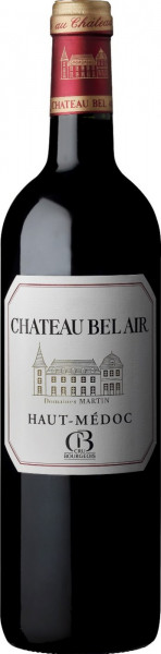 Вино Chateau Bel-Air Cru Bourgeois, Haut-Medoc AOC, 2015