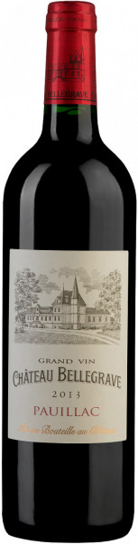 Вино Chateau Bellegrave, Pauillac AOC, 2013