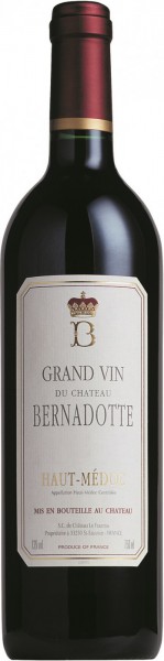 Вино Chateau Bernadotte AOC Cru Bourgeois, 2002