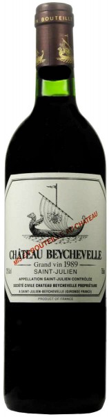 Вино Chateau Beychevelle Saint-Julien AOC 4-me Grand Cru 1989