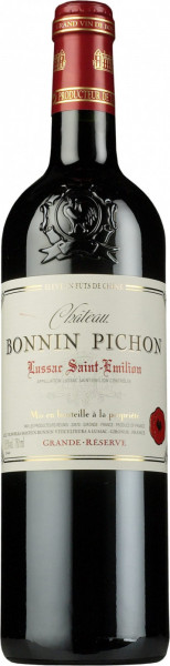 Вино Chateau Bonnin Pichon, Lussac Saint-Emilion AOC, 2018