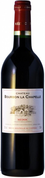 Вино Chateau Bourbon la Chapelle, Medoc AOC, 2010