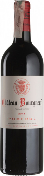 Вино Chateau Bourgneuf, Pomerol AOC, 2011