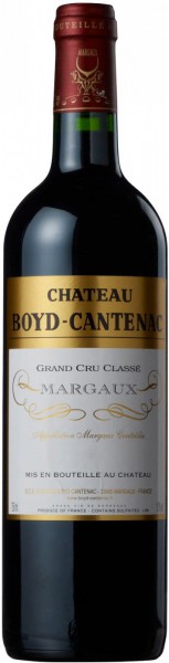 Вино Chateau Boyd-Cantenac, Margaux AOC, 3-eme Grand Cru Classe, 2004, 0.375 л