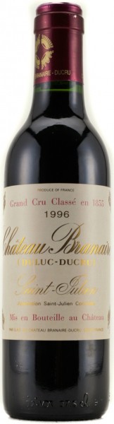 Вино Chateau Branaire-Ducru AOC Saint-Julien 4-eme Grand Cru Classe 1996, 0.375 л