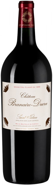 Вино Chateau Branaire-Ducru, AOC Saint-Julien 4-eme Grand Cru Classe, 2008, 1.5 л