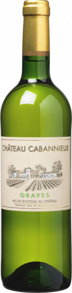Вино "Chateau Cabannieux" Blanc, Graves AOC