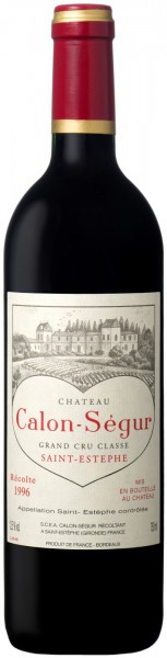 Вино Chateau Calon-Segur, Saint-Estephe 3-eme Grand Cru Classe, 1996