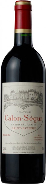 Вино Chateau Calon-Segur, Saint-Estephe 3-eme Grand Cru Classe, 1998